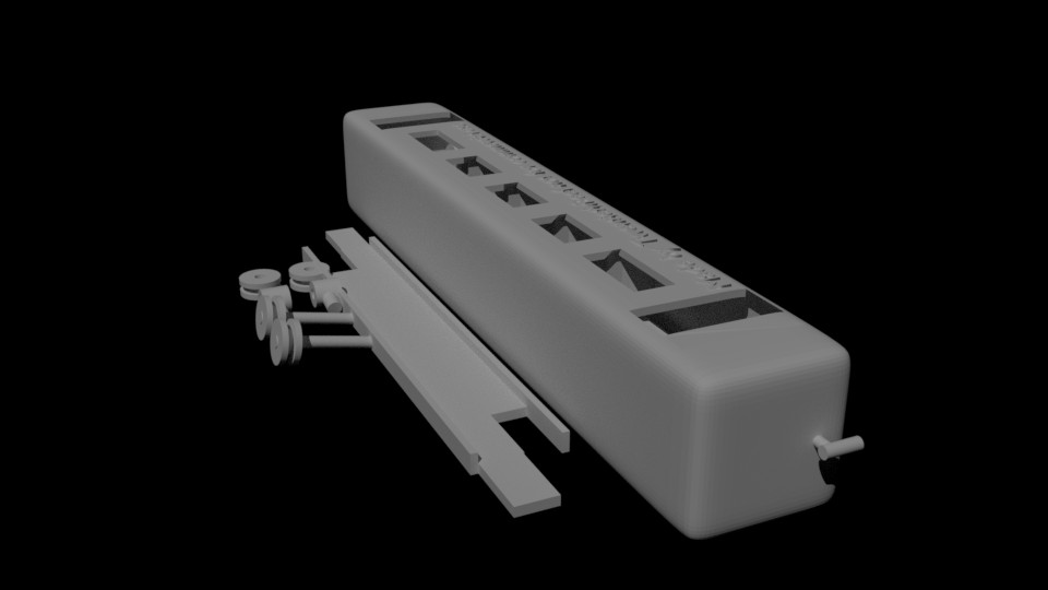 3D Printable BR-02 Express Coach preview image 2